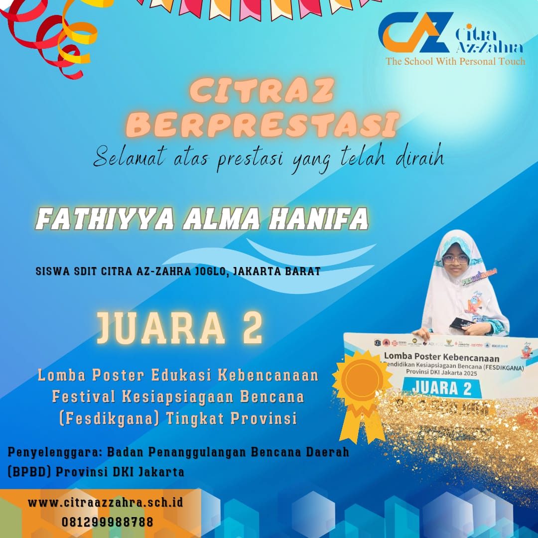 Citraz Berprestasi – SIT Citra Az-Zahra