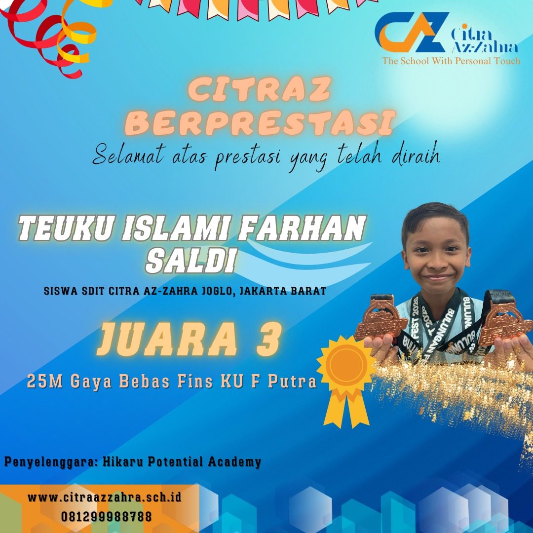 Citraz Berprestasi – SIT Citra Az-Zahra