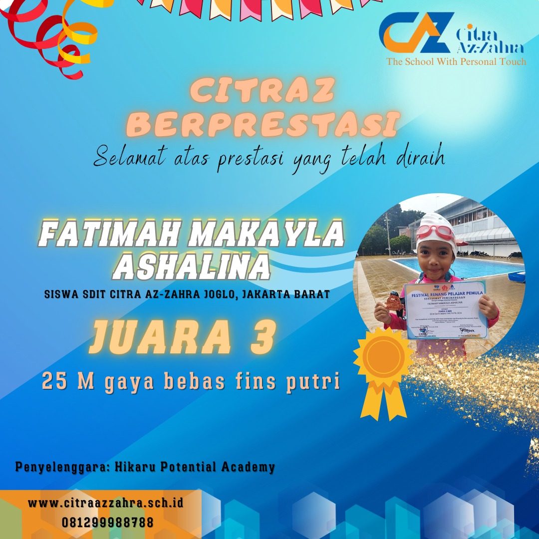 Citraz Berprestasi – SIT Citra Az-Zahra